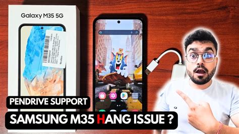 Samsung M35 5g Hang Issue Solution Otg Support Youtube