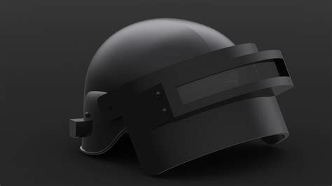 PUBG Helmet Level 3 3D Model 3D Printable CGTrader