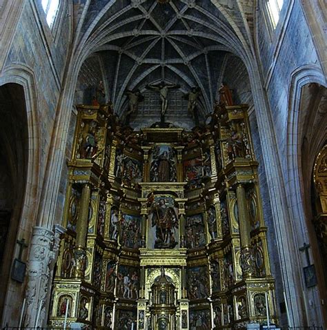 Retablo Mayor De Mahamud Retablo Mayor De La Iglesia De Sa Flickr