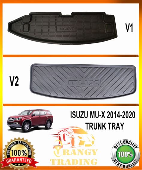 Isuzu MUX 2014 To 2023 OEM Cargo Trunk Tray 2 VERSIONS 2015 2016 2017