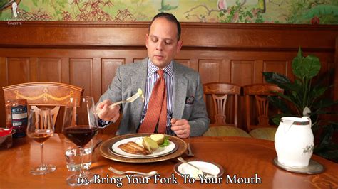 How To Eat With Fork & Knife (Etiquette Basics & Beyond) | Gentleman's ...