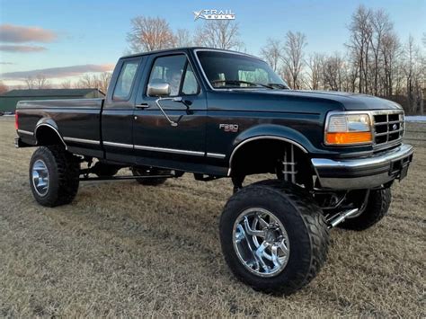 1997 Ford F 250 Wheel Offset Hella Stance 5 Suspension Lift 10 1632368 Trailbuilt Off Road