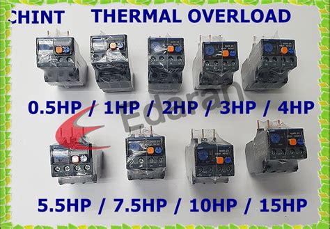 Chint Nxr Thermal Overload Relay Hp Hp Hp Hp