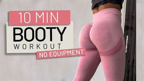 10 Minute Booty Workout No Jumps No Equipment At Home Workout Bodiedbyree Youtube