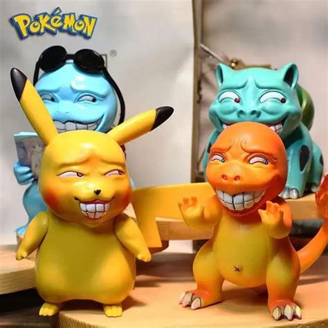 Pokemon Pikachu Bulbasaur Gengar Psyduck Squirtle Pocket Monster Doll