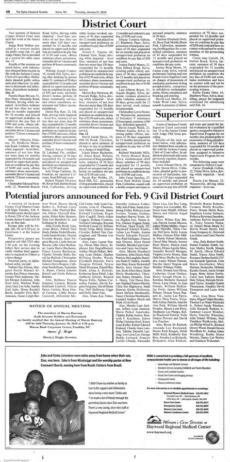 The Sylva Herald and Rualite January 21, 2010: Page 12