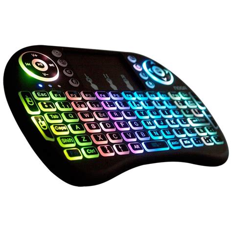 Mini Teclado Inalámbrico Retroiluminado Noganet