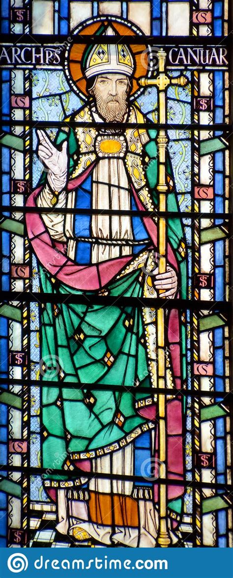 Stained Glass Window In St Andrew Cathedral Is The Roman Catholic Cathedral Editorial