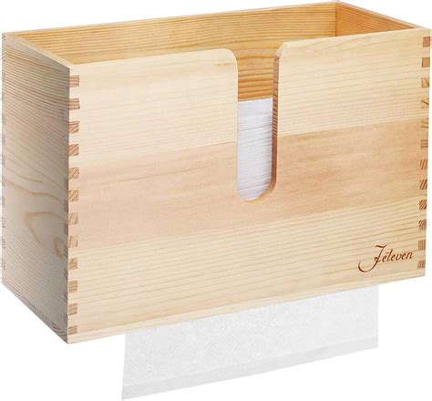 Amazon Jeteven Paper Towel Dispenser Bamboo Paper Towel Dispenser