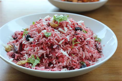 Cooking At Mayflower Beetroot Pulavbeetroot Rice