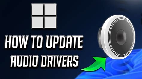 How To Update Audio Drivers In Windows Tutorial Youtube