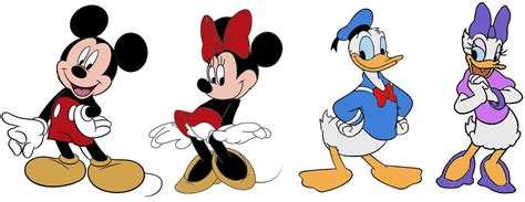 Mickey Minnie Donald Daisy 2 By Thegothengine On Deviantart