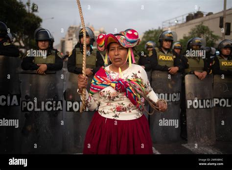 January 31 2023 Thousands Of Peruvian Citizens And Students