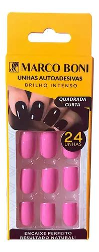 Unha Posti A Gel Autocolante Unhas Rosa Marco Boni Mercadolivre