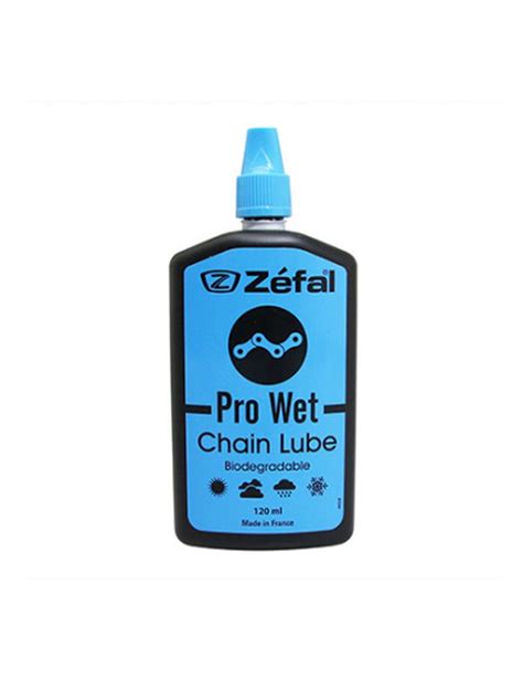 Lubrifiant Velo Chaine Et Derailleur Zefal Wet Bio Lube Pour Condition