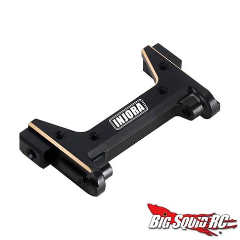 Injora Black Brass Front Bumper Mount For The Traxxas TRX 4M Bronco