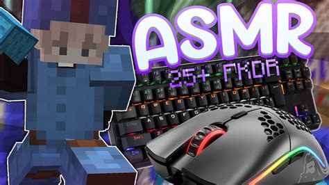 25 FKDR Tryhard Keyboard Mouse ASMR Hypixel Bedwars YouTube