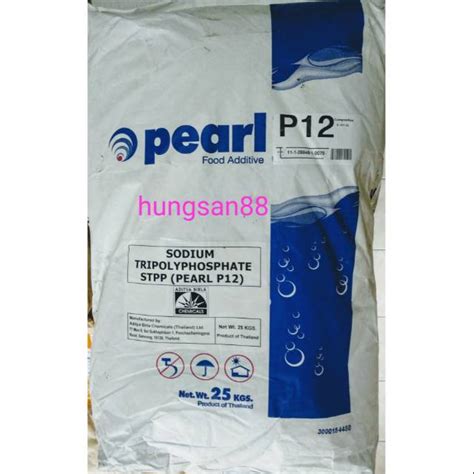 Jual STPP Pearl Thailand Sodium Tripolyphosphate 25kg Pengenyal