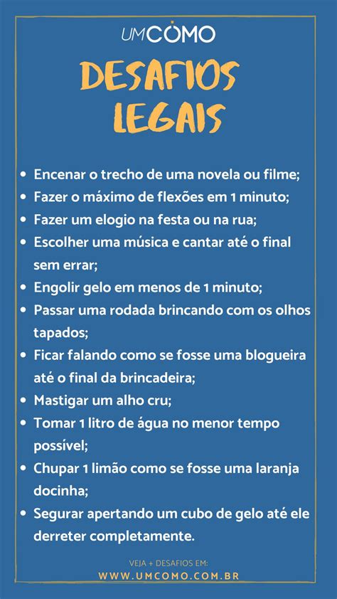 Verdades Para Verdade Ou Desafio Fdplearn