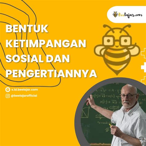 Bentuk Ketimpangan Sosial Dan Pengertiannya