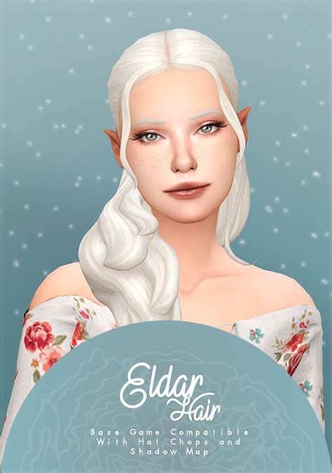 Eldar Hair IsJao In 2024 Sims 4 Hair Sims