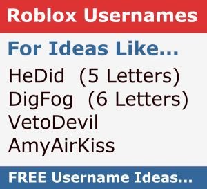 Roblox Username Generator - FREE - Short 5,6,7 Letters - Aesthetic - Random