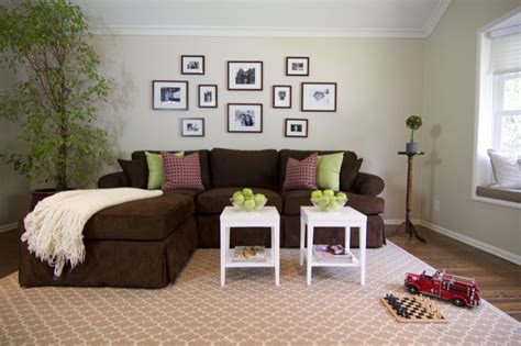 What Colour Walls With Dark Brown Sofa Homeminimalisite