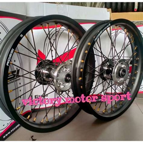 Promo Velg Set Klx Dtraker V Rossi Sprint Xd Supermoto Crf