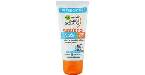 Garnier Ambre Solaire Resisto Kids schützende Hautmilch für Kinder SPF