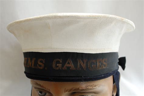 Royal Navy Ratings Hat Pre WW2 Early WW2 Elliott Military