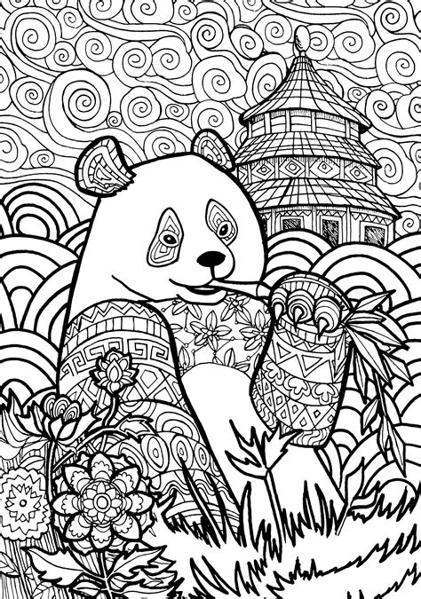 Desenhos de Panda para colorir Dicas Práticas