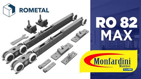 RO 82 MAX ROMETAL MONFARDINI MADEIRAS YouTube