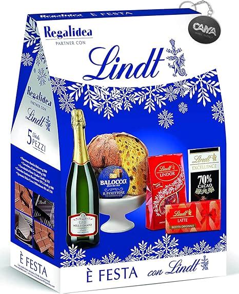 Regalidea Cesto Natalizio E Natale Con Lindt Blue Version Con