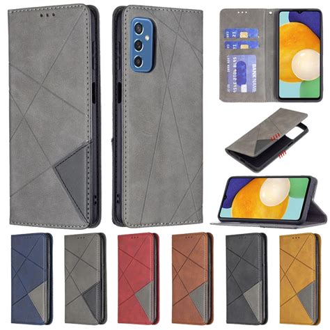 Capinha para samsung galaxy m52 5g capa ímã flip couro coque para ...