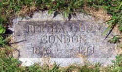 Bertha Conn Condon Find A Grave Memorial