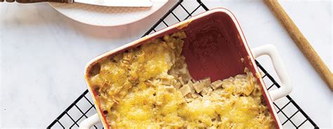 Recette De Gratin De Crozets Au Fromage Terre Vivante