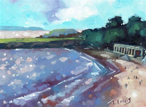 Barry Island Oil Painting By Louise Collis Artfinder