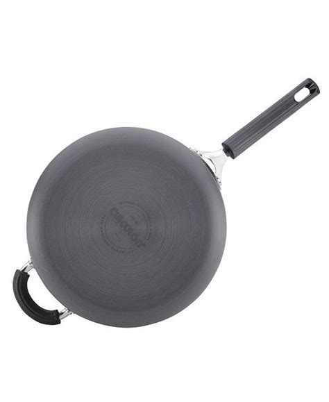 Circulon Hard Anodized Nonstick Covered 4 Qt Saute Pan With Helper