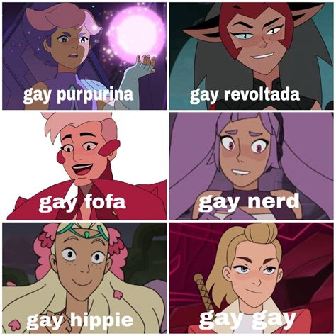 She Ra Characters Lgbtq Funny Desenhos Cartoon Network Avatar Funny