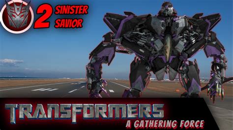 Transformers The Game Decepticons A Gathering Force SINISTER