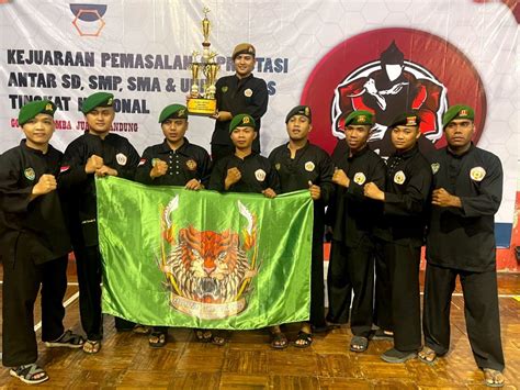 Pesilat Maung Siliwangi Rebut Juara Umum Kejuaraan Tingkat