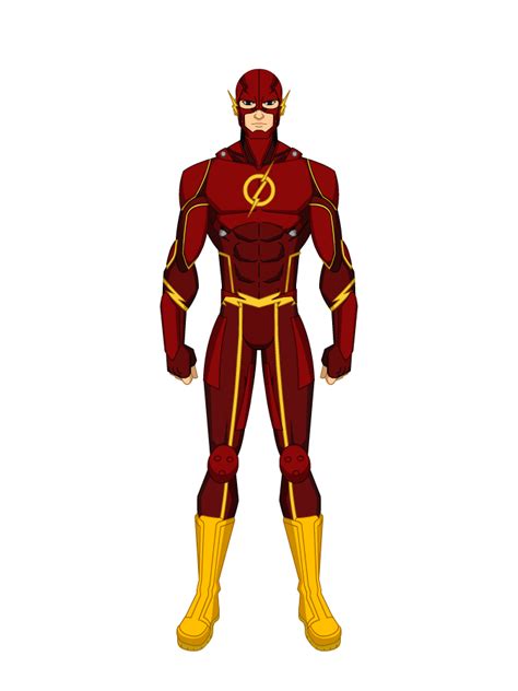 Flash Barry Allen By Capacitor Rique On Deviantart