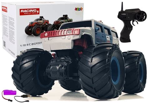 Huge Wheels Bigfoot Remote Control 24g 118 Grau