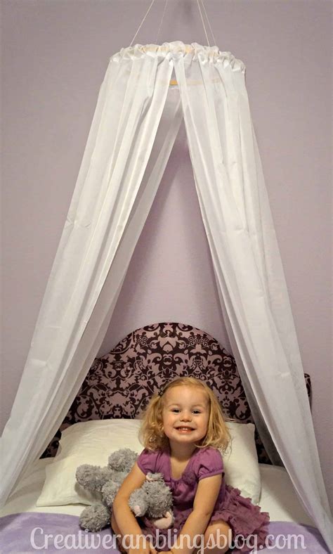 Easy DIY Princess Canopy - Creative Ramblings