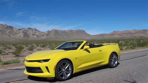 2016 Chevrolet Camaro Convertible and 4-cylinder first drive