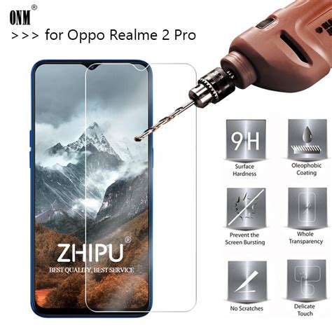 D Mm H Premium Tempered Glass For Oppo Realme Pro Screen