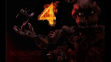 Five Nights At Freddy S 4 The Final Chapter Nuevo Animatronic Youtube