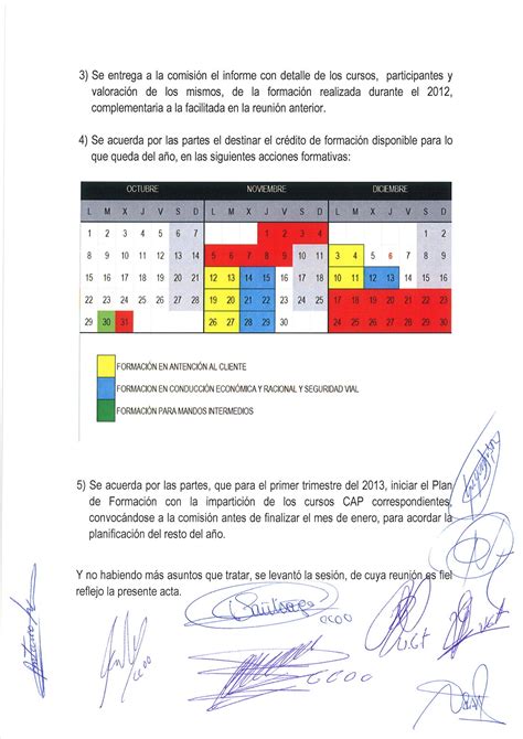 Comit De Empresa Global Salcai Utinsa Acta De Formaci N