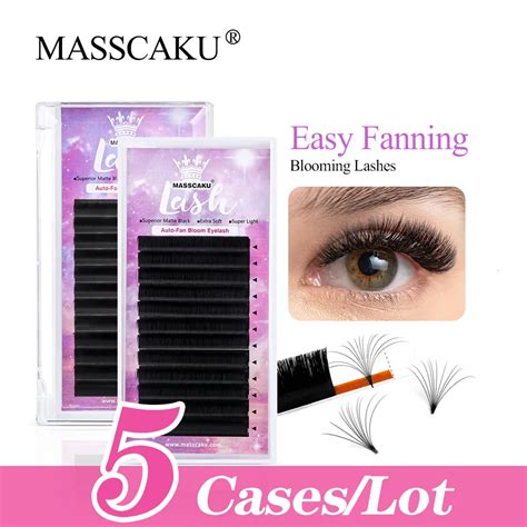 Posuras Postizas Masscaku Lote C Curl Faning Fanning Blooming Las