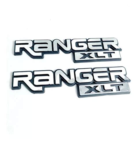 Par Emblemas Insignias Laterales Ford Ranger Xlt Cuotas sin interés